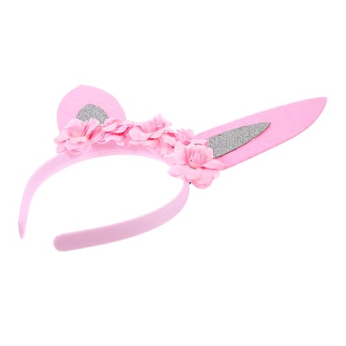 BESTYASH Easter Bunny Ohr Haarreif mit Realistischer Blütenverzierung Süßer Hasenohren Kopfschmuck für Frauen und Vielseitiges Osterkostüm Zubehör Sicher und Langlebig BESTYASH Easter Bunny Ohr Haarreif mit Realistischer Blütenverzierung Süßer Hasenohren Kopfschmuck für Frauen und Vielseitiges Osterkostüm Zubehör Sicher und Langlebig von BESTYASH
