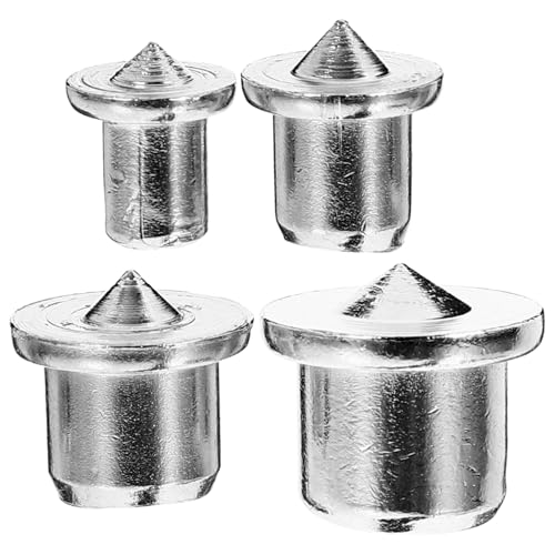 BESTYASH Edelstahl Dübelzentrierer Holzverbindungswerkzeug Präzise Positionierung Holzhandwerk Möbelmontage DIY Dowel Pin Transferhilfe Robust Leicht und Tragbar von BESTYASH