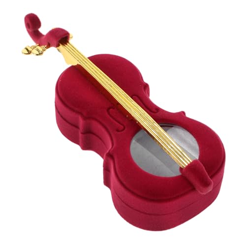 BESTYASH Elegante Dekorative Schmuckschatulle mit Scharnier Violine für Die Aufbewahrung Von Schmuck Ohrring-organizer und Halskettenhalter BESTYASH Elegante Dekorative Schmuckschatulle mit Scharnier Violine für Die Aufbewahrung Von Schmuck Ohrring-organizer und Halskettenhalter von BESTYASH