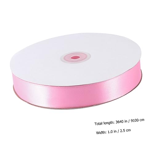 BESTYASH Geschenkband aus Satin Polyester Langlebiges Geschenkverpackungsband für DIY Schleifen Partydekoration Geburtstagsgeschenk Verpackungsmaterial Pinkes Dekoband für Boxen und BESTYASH Geschenkband aus Satin Polyester Langlebiges Geschenkverpackungsband für DIY Schleifen Partydekoration Geburtstagsgeschenk Verpackungsmaterial Pinkes Dekoband für Boxen und von BESTYASH