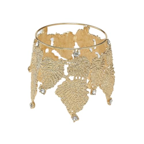 BESTYASH Goldene Blattkrone Cake Topper Eleganter Tortenaufsatz für Hochzeiten und Geburtstagsfeiern Funkelnde Tortendekoration mit Rhinestone für Unvergessliche BESTYASH Goldene Blattkrone Cake Topper Eleganter Tortenaufsatz für Hochzeiten und Geburtstagsfeiern Funkelnde Tortendekoration mit Rhinestone für Unvergessliche von BESTYASH