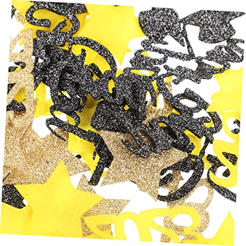 BESTYASH Graduation Tischdeko Konfetti aus Premium Vliesstoff Buntes Streudeko für Party und DIY Multifunktionale Dekoration für Abschlussfeier und Festtagsambiente von BESTYASH