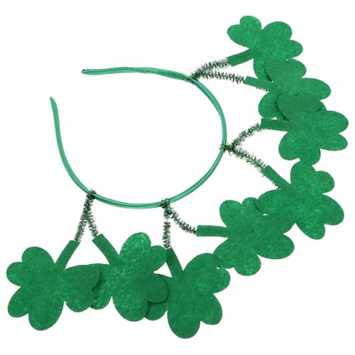BESTYASH Grünes Shamrock Stirnband für Patrick's Day Lustiges Haaraccessoire für Irische Partys Flexibles und Design für Festliche Anlässe BESTYASH Grünes Shamrock Stirnband für Patrick's Day Lustiges Haaraccessoire für Irische Partys Flexibles und Design für Festliche Anlässe von BESTYASH
