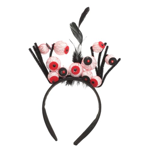 BESTYASH Halloween Cosplay Augen Haarreif mit Augenmotiv Gruseliges Party Accessoire für Kostüme Geeignet für Halloween Junggesellenabschiede Fotoshootings und Kindergeschenke BESTYASH Halloween Cosplay Augen Haarreif mit Augenmotiv Gruseliges Party Accessoire für Kostüme Geeignet für Halloween Junggesellenabschiede Fotoshootings und Kindergeschenke von BESTYASH