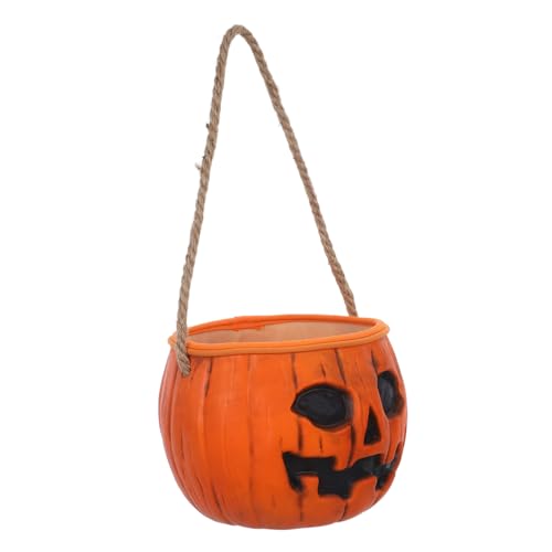 BESTYASH Halloween Kürbis mit Griff Halloween Süßigkeiten Halter mit Licht Geräuschen für Trick oder Treating Festlichkeiten BESTYASH Halloween Kürbis mit Griff Halloween Süßigkeiten Halter mit Licht Geräuschen für Trick oder Treating Festlichkeiten von BESTYASH