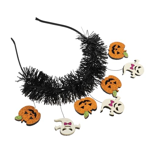 BESTYASH Halloween Stirnband Ghost Kürbis Haarschmuck Einzigartiges Kostüm accessoire Komfortabler Halloween Haarreif für Party Fotorequisite und Themenfest Langlebig und Sicher von BESTYASH
