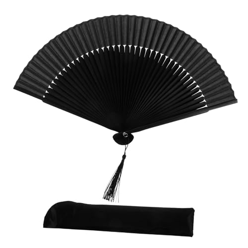 BESTYASH Handfächer Elegant Chinesischer Holz Faltfächer mit Quaste Leicht Tragbar für Damen Party Tanz Bühnenauftritt Geschenkidee BESTYASH Handfächer Elegant Chinesischer Holz Faltfächer mit Quaste Leicht Tragbar für Damen Party Tanz Bühnenauftritt Geschenkidee von BESTYASH