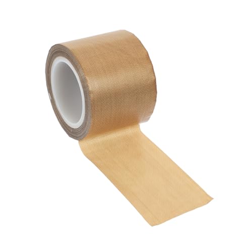 BESTYASH Hitzebeständiges Klebeband Ptfe Teflonband für Vakuumiergeräte Hohe Temperaturbeständigkeit Stark Haftend und Rückstandsfrei Vielseitig Einsetzbar Elektronik und Isolierung BESTYASH Hitzebeständiges Klebeband Ptfe Teflonband für Vakuumiergeräte Hohe Temperaturbeständigkeit Stark Haftend und Rückstandsfrei Vielseitig Einsetzbar Elektronik und Isolierung von BESTYASH