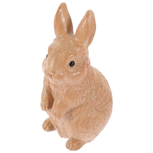BESTYASH Holz Hasenfigur Handgefertigte Osterdekoration Design für Wohnzimmer Tischdeko und Vielseitige Raumgestaltung aus Hochwertigem Holz für Feste und BESTYASH Holz Hasenfigur Handgefertigte Osterdekoration Design für Wohnzimmer Tischdeko und Vielseitige Raumgestaltung aus Hochwertigem Holz für Feste und von BESTYASH