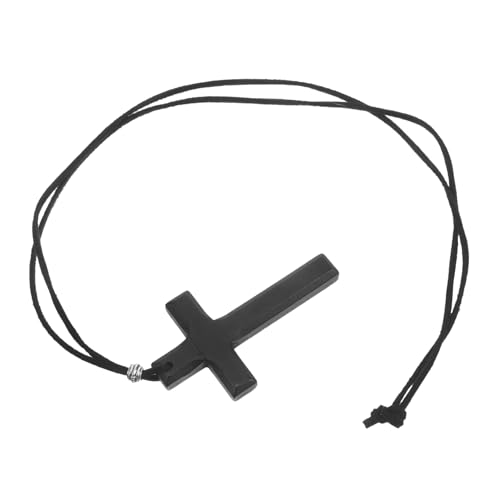 BESTYASH Holzkreuzauto hängen Autoverzierung für das Auto Hängekreuz für Auto Autodekoration Vintage - Kreuz-Hängeornament fürs Auto Anhänger für Auto Kabel Black BESTYASH Holzkreuzauto hängen Autoverzierung für das Auto Hängekreuz für Auto Autodekoration Vintage - Kreuz-Hängeornament fürs Auto Anhänger für Auto Kabel Black von BESTYASH