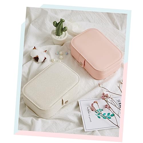 BESTYASH Kasten Schmuckschatulle Reise Schmuck Schmuck für Mädchen Reise-Schmuck-Organizer Mädchen Schmuck armbandständer travel schmuckbox schmuckbehälter jewel case von BESTYASH