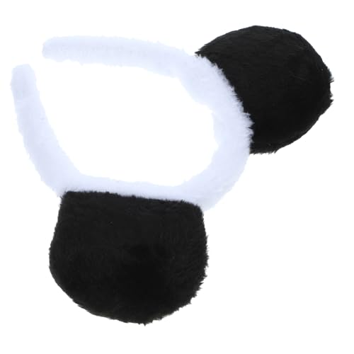 BESTYASH Kreatives Panda Ohr Haarband für Cosplay und Festivals Niedliches Kostümzubehör für Partys Geburtstage Weihnachten und Maskeraden Haarschmuck Accessoire von BESTYASH