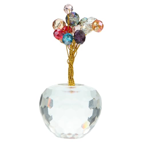 BESTYASH Kristall Glücksfrucht Dekofigur Bunt Langlebig aus Hochwertigem Material als Hauswarming für Wohn und Büro Dekoration Tischornament BESTYASH Kristall Glücksfrucht Dekofigur Bunt Langlebig aus Hochwertigem Material als Hauswarming für Wohn und Büro Dekoration Tischornament von BESTYASH