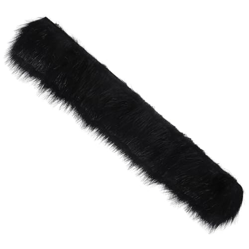BESTYASH Kunstpelz Dekoband Schwarz Flauschiger Faux Fur Besatz für Schuhe Kleidung Hüte DIY Handwerk Warmer Pelzbesatz für Mode und Wohnaccessoires BESTYASH Kunstpelz Dekoband Schwarz Flauschiger Faux Fur Besatz für Schuhe Kleidung Hüte DIY Handwerk Warmer Pelzbesatz für Mode und Wohnaccessoires von BESTYASH