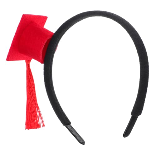 BESTYASH Mini Doktorhut Stirnband Absolventenkappe Mini Abschlusshut Haarband Abschlusssaison Kopfbedeckung Abschlusskappe Zubehör Abschlusskostüm Zubehör Stirnbänder Stoff BESTYASH Mini Doktorhut Stirnband Absolventenkappe Mini Abschlusshut Haarband Abschlusssaison Kopfbedeckung Abschlusskappe Zubehör Abschlusskostüm Zubehör Stirnbänder Stoff von BESTYASH