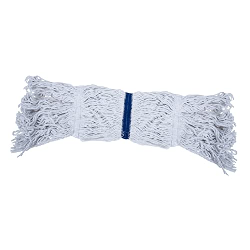 BESTYASH Mop Ersatzkopf Baumwollgarn Waschbar und Wiederverwendbar Langlebiger Wischmopp Kopf für Trockene und Nasse von Holz und Fliesenböden Geeignet für Haushalt und Gewerbe von BESTYASH