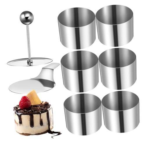 BESTYASH Mousse Kuchenform Kochen Backen Tortenringform Runde Kuchenform Mousse Ringform Mousse Kuchen Dessert Backform Küchenform Kreisform Puddingform Für Gebäck BESTYASH Mousse Kuchenform Kochen Backen Tortenringform Runde Kuchenform Mousse Ringform Mousse Kuchen Dessert Backform Küchenform Kreisform Puddingform Für Gebäck von BESTYASH