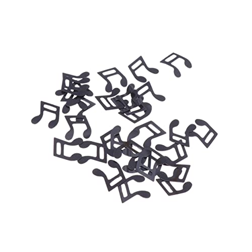 BESTYASH Musikalische Noten Konfetti Streudeko Schwarz Tischdeko Party Supplies für Hochzeit Geburtstag Babyparty Glänzendes Runde Konfetti für Romantische Feierlichkeiten BESTYASH Musikalische Noten Konfetti Streudeko Schwarz Tischdeko Party Supplies für Hochzeit Geburtstag Babyparty Glänzendes Runde Konfetti für Romantische Feierlichkeiten von BESTYASH