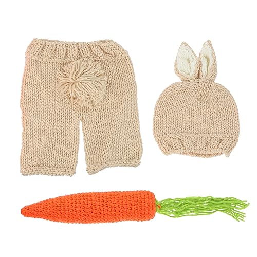 BESTYASH Neugeborenen Ostern Foto Prop Set Baby Mützen Karotte Woll Outfits Für Säuglinge Kleinkinder BESTYASH Neugeborenen Ostern Foto Prop Set Baby Mützen Karotte Woll Outfits Für Säuglinge Kleinkinder von BESTYASH
