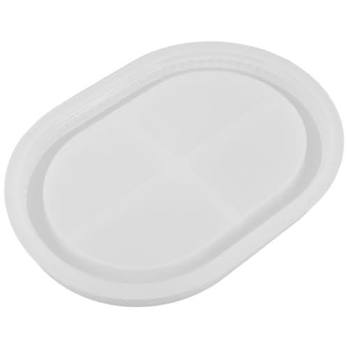BESTYASH Ovaler Silikon Tray Mold für DIY Bastler Langlebige Flexible Gießform zum Herstellen von Eleganten Kerzenhalter und Resinplatten Stilvolles für Moderne Dekoration BESTYASH Ovaler Silikon Tray Mold für DIY Bastler Langlebige Flexible Gießform zum Herstellen von Eleganten Kerzenhalter und Resinplatten Stilvolles für Moderne Dekoration von BESTYASH