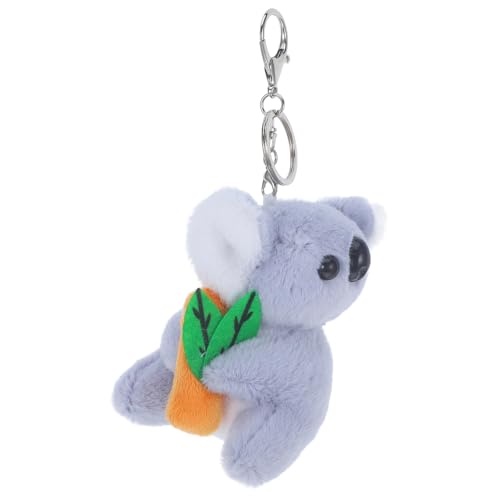 BESTYASH Plüsch Schlüsselanhänger Weiches Strapazierfähiges Taschenpendant für Schlüssel und Taschen Perfektes für Freunde mit Blattdesign von BESTYASH