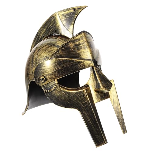 BESTYASH Römischer Soldatenhelm Cosplay Kopfbedeckung für Erwachsene Einzigartiges Design Historisch Inspiriert für Kostümpartys und Fotosessions für Freunde und Familie von BESTYASH