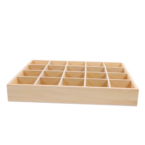 BESTYASH Rustikaler Holz Organizer mit Fächern Desktop Schubladenbox Vielseitige Aufbewahrung für Schmuck Kosmetik Stifte Eleganter Schreibtisch Organizer BESTYASH Rustikaler Holz Organizer mit Fächern Desktop Schubladenbox Vielseitige Aufbewahrung für Schmuck Kosmetik Stifte Eleganter Schreibtisch Organizer von BESTYASH