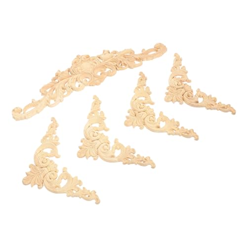BESTYASH Schnitzset Holz Applikationen Kommode Dekoration Chic Schrank Applique Möbel Wohnraum Dekorieren Natürliche Muster BESTYASH Schnitzset Holz Applikationen Kommode Dekoration Chic Schrank Applique Möbel Wohnraum Dekorieren Natürliche Muster von BESTYASH
