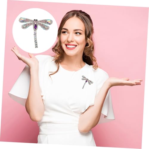 BESTYASH Strass Applikation Patches Kleidung DIY Dekor Libelle Form Ab Farbverlauf Reparatur Aufnäher für Schuhe Kleider Röcke Haaraccessoires Handarbeit von BESTYASH