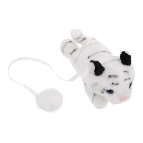 BESTYASH Süßer Plüsch Tiger Schulteraccessoire Realistische Magnet Puppe für Kostümpartys Events und Komfortabel für Verspieltes Outfit BESTYASH Süßer Plüsch Tiger Schulteraccessoire Realistische Magnet Puppe für Kostümpartys Events und Komfortabel für Verspieltes Outfit von BESTYASH