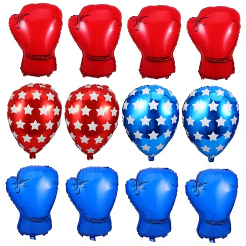 BESTYASH Teiliges Boxing Themed Balloons aus Robustem PVC Inklusive Roter und Blauer Boxhandschuhe Sowie Sandsack-ballons Langlebige Partydekoration für Drinnen und Draußen Einfache BESTYASH Teiliges Boxing Themed Balloons aus Robustem PVC Inklusive Roter und Blauer Boxhandschuhe Sowie Sandsack-ballons Langlebige Partydekoration für Drinnen und Draußen Einfache von BESTYASH