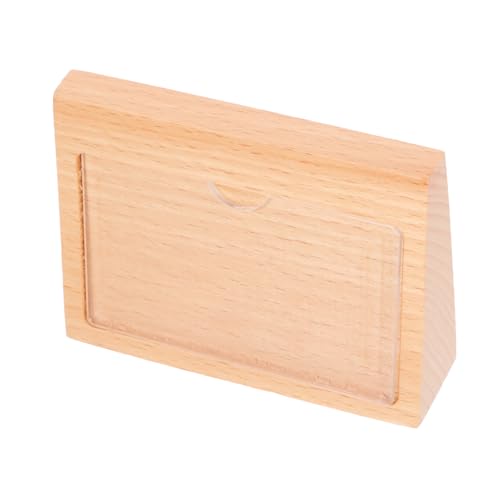 BESTYASH Tischaufsteller für Preisschilder aus Holz Preisdisplay Halter Einfach zu Verwenden für Supermärkte Geschäfte und Ausstellungen Robuste und Langlebige Konstruktion Design für von BESTYASH