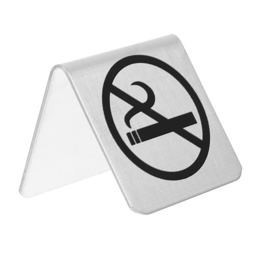 BESTYASH Tischschild Rauchen Verboten Robust für Zuhause und Büro Klare Langlebig und Pflegeleicht für Restaurants Hotels und Plätze BESTYASH Tischschild Rauchen Verboten Robust für Zuhause und Büro Klare Langlebig und Pflegeleicht für Restaurants Hotels und Plätze von BESTYASH