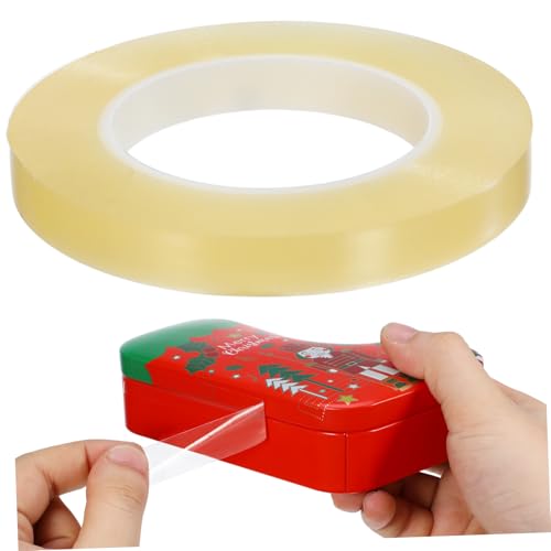 BESTYASH Transparentes PVC Lebensmittelechtes Sealing Tape Klar Klebeband für Dosen und Lebensmittelboxen Stark Haftendes Rückstandfreies Abdichtungsband für Eisendosen und Verpackungen BESTYASH Transparentes PVC Lebensmittelechtes Sealing Tape Klar Klebeband für Dosen und Lebensmittelboxen Stark Haftendes Rückstandfreies Abdichtungsband für Eisendosen und Verpackungen von BESTYASH