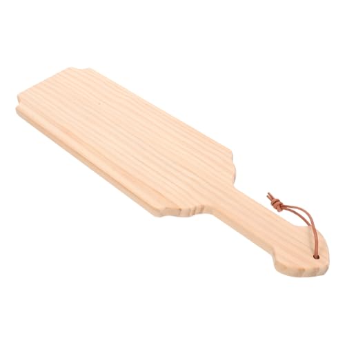 BESTYASH Unbehandeltes Holzpaddel Anhänger aus Kiefernholz zum Basteln DIY Paddle Crafts mit Glatter Oberfläche Aufhängen für Kreative Dekoration von BESTYASH