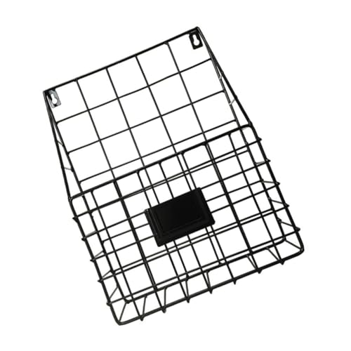 BESTYASH Wandregal Zeitschriftenhalter Metall Wandmontage Platzsparend Multifunktionaler Magazinhalter Für Zeitungen Dokumente Wohnzimmer Büro Organizer von BESTYASH