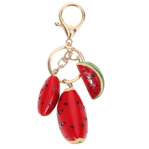 BESTYASH Wassermelonen Schlüsselanhänger Niedlicher Bag Pendant für Dekoration Cartoon Schlüsselring Anhänger Perfektes für Geburtstage und Feiertage Langlebiges Design aus Hochwertigem BESTYASH Wassermelonen Schlüsselanhänger Niedlicher Bag Pendant für Dekoration Cartoon Schlüsselring Anhänger Perfektes für Geburtstage und Feiertage Langlebiges Design aus Hochwertigem von BESTYASH