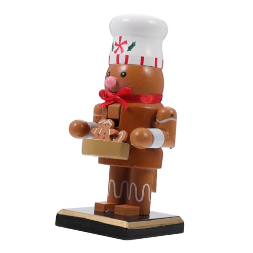 BESTYASH Weihnachtliche Holzfigur Nutcracker Deko mit Klassischem Design Handbemalt Festliche Puppenfigur für Tisch und Regaldekoration Ornament für Gemütliche Winterstimmung BESTYASH Weihnachtliche Holzfigur Nutcracker Deko mit Klassischem Design Handbemalt Festliche Puppenfigur für Tisch und Regaldekoration Ornament für Gemütliche Winterstimmung von BESTYASH