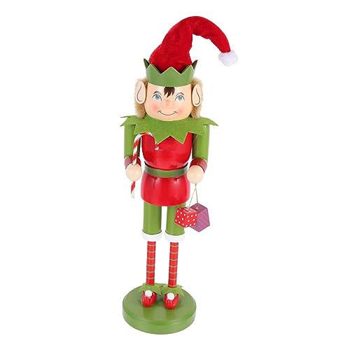BESTYASH Weihnachtlicher Holz Hutzenknacker mit Sockel Traditionelle Weihnachtsdeko Handgefertigte Holzfigur für Tisch Festliche Winterdekoration Langlebig und Robust BESTYASH Weihnachtlicher Holz Hutzenknacker mit Sockel Traditionelle Weihnachtsdeko Handgefertigte Holzfigur für Tisch Festliche Winterdekoration Langlebig und Robust von BESTYASH
