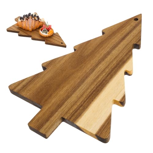 BESTYASH Weihnachtsbaum-Schneidebrett Weihnachtsschneidebretter für die Küche Weihnachtstablett saisonal Baumförmiges Tablett Planke Weihnachtsbaumbrett für Weihnachten hölzern Beige BESTYASH Weihnachtsbaum-Schneidebrett Weihnachtsschneidebretter für die Küche Weihnachtstablett saisonal Baumförmiges Tablett Planke Weihnachtsbaumbrett für Weihnachten hölzern Beige von BESTYASH