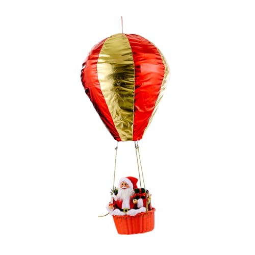 BESTYASH Weihnachtsdekoration Santa Claus Heißluftballon Hängend Festliche Xmas Party Für Wohnzimmer Kinderzimmer Terrasse BESTYASH Weihnachtsdekoration Santa Claus Heißluftballon Hängend Festliche Xmas Party Für Wohnzimmer Kinderzimmer Terrasse von BESTYASH