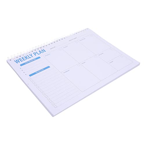 BESTYASH Wochenplaner Notizbuch für Schreibnotizbuch zur Persönlichen Planung Wochen Design für Büro und Studium BESTYASH Wochenplaner Notizbuch für Schreibnotizbuch zur Persönlichen Planung Wochen Design für Büro und Studium von BESTYASH
