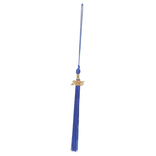 BESTYASH Zubehör Für Abschlusskappen Abschluss Quaste Ornament Abschlusszauber Abschluss Hut Anhänger Akademische Abschlussquaste Kleine Quasten Blue Zinklegierung von BESTYASH