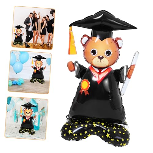 BESTYASH dekorative Abschlussballons Stand Die Dekorationen steht grad party luftballons Abschlussfeier Grad-Bär-Ballon Ballon in Bärenform Abschlussballonbär Aluminiumfolie BESTYASH dekorative Abschlussballons Stand Die Dekorationen steht grad party luftballons Abschlussfeier Grad-Bär-Ballon Ballon in Bärenform Abschlussballonbär Aluminiumfolie von BESTYASH