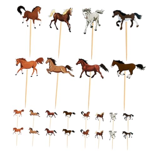 24Stücke Tier Themen Geburtstagsdekorationen Tier Cupcake Toppers für Kindergeburtstag und Babyfeiern 24Stücke Tier Themen Geburtstagsdekorationen Tier Cupcake Toppers für Kindergeburtstag und Babyfeiern von BESTonZON