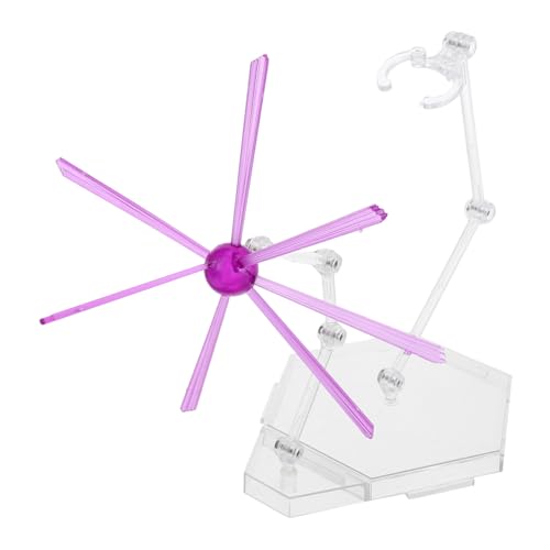 BESTonZON 1 Satz Ausstellungsstand Puppenmodellbasis Ständer für Puppenmodelle Puppenanzeigehalter Action-Figur-Display-Basis Puppenständer mit Wirkung Gestell für Puppe Plastik Violett BESTonZON 1 Satz Ausstellungsstand Puppenmodellbasis Ständer für Puppenmodelle Puppenanzeigehalter Action-Figur-Display-Basis Puppenständer mit Wirkung Gestell für Puppe Plastik Violett von BESTonZON