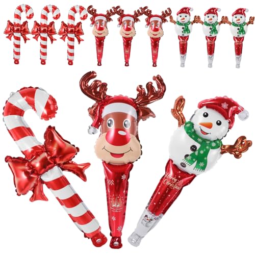 BESTonZON 1 Satz Ballon aus Aluminiumfolie aufblasbare weihnachtsballons Folien-Weihnachtsballons Blase weihnachts luftballons christmas balloon Folienballon-Ornament Party-Ballon- rot BESTonZON 1 Satz Ballon aus Aluminiumfolie aufblasbare weihnachtsballons Folien-Weihnachtsballons Blase weihnachts luftballons christmas balloon Folienballon-Ornament Party-Ballon- rot von BESTonZON