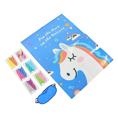 BESTonZON 1 Satz Einhorn Kreatives Spielset für Einzigartiges Geburtstagsspiel für Einhorn Partys für Agilitätstraining und Hand Augen Koordination Tolles für Mädchen BESTonZON 1 Satz Einhorn Kreatives Spielset für Einzigartiges Geburtstagsspiel für Einhorn Partys für Agilitätstraining und Hand Augen Koordination Tolles für Mädchen von BESTonZON