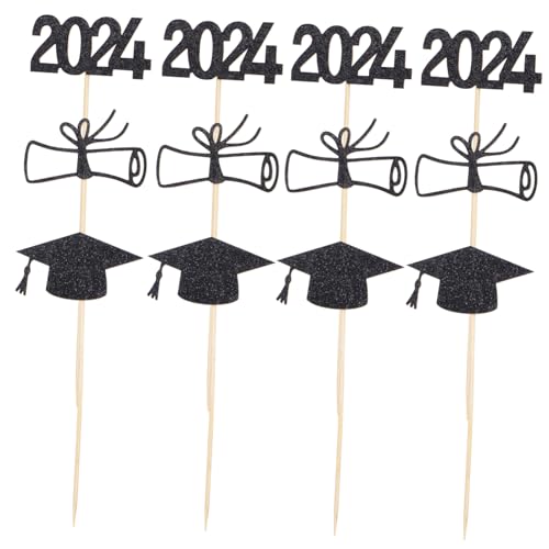 BESTonZON Party Graduation Cap Kuchen 12 Stücke Set Von 2024 Kuchen Topper Diplom Für Graduierung Dessert Topper BESTonZON Party Graduation Cap Kuchen 12 Stücke Set Von 2024 Kuchen Topper Diplom Für Graduierung Dessert Topper von BESTonZON