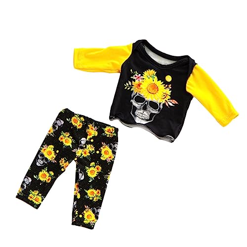 BESTonZON 1 Satz Halloween-puppenkleidung Babypuppenkleidung Im Halloween-Stil Puppenkleidung Outfits Kleidung Für Puppe Halloween-babypuppenkleidung Black Stoff BESTonZON 1 Satz Halloween-puppenkleidung Babypuppenkleidung Im Halloween-Stil Puppenkleidung Outfits Kleidung Für Puppe Halloween-babypuppenkleidung Black Stoff von BESTonZON